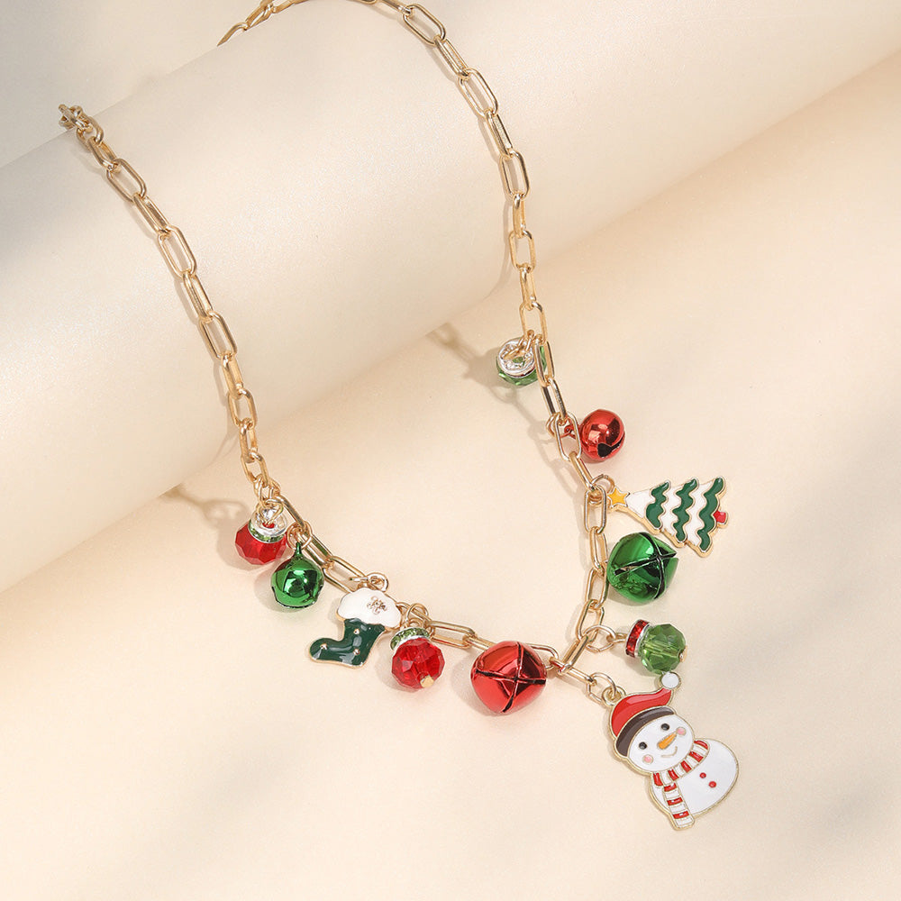 Girls hot sale christmas necklace