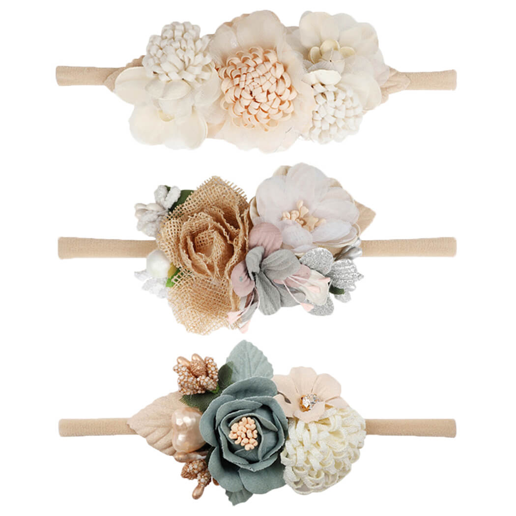 Floral nylon hot sale headband