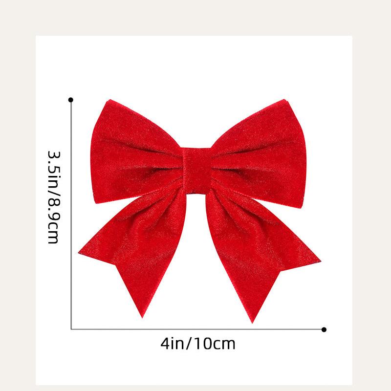 20Pcs Velvet Hair Bow Clips