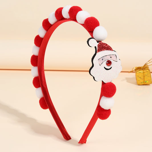 1pc Pompom Christmas Headband