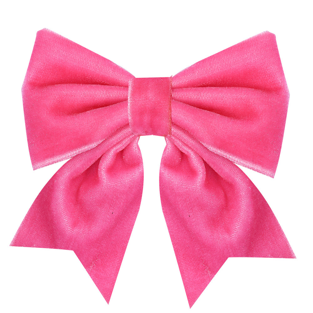 20Pcs Velvet Hair Bow Clips