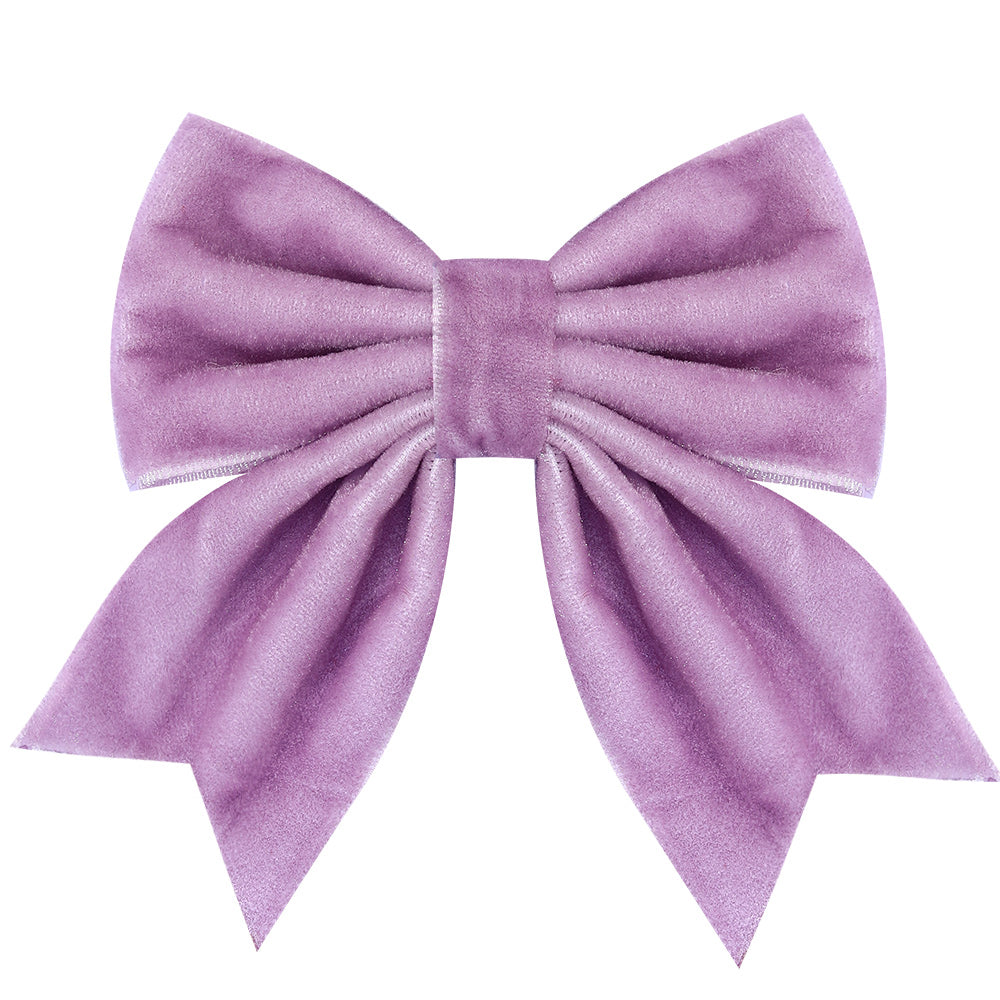 20Pcs Velvet Hair Bow Clips