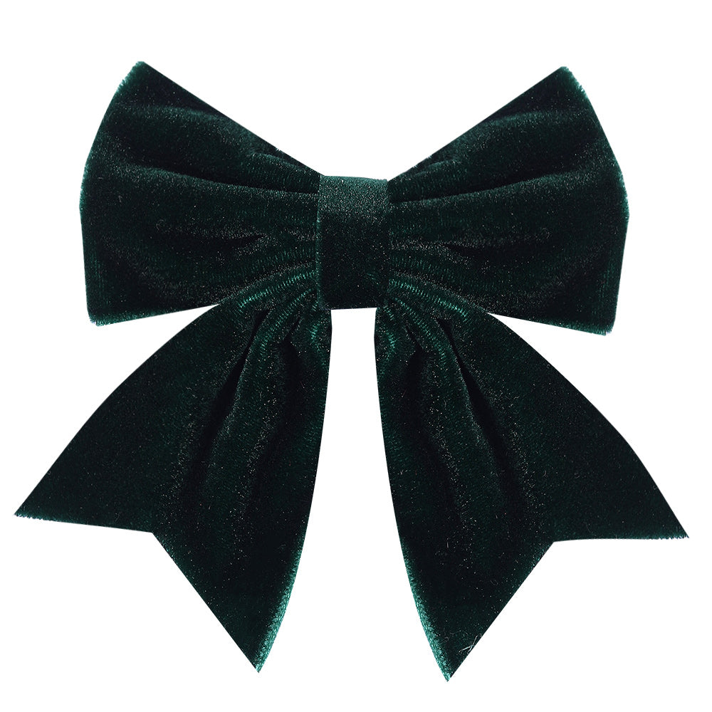 20Pcs Velvet Hair Bow Clips