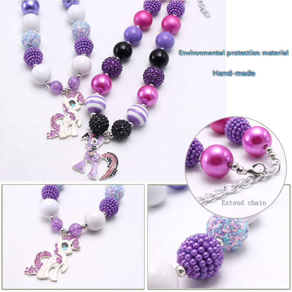 Premium quality crystal beads layered mala necklace | Fusion Vogue