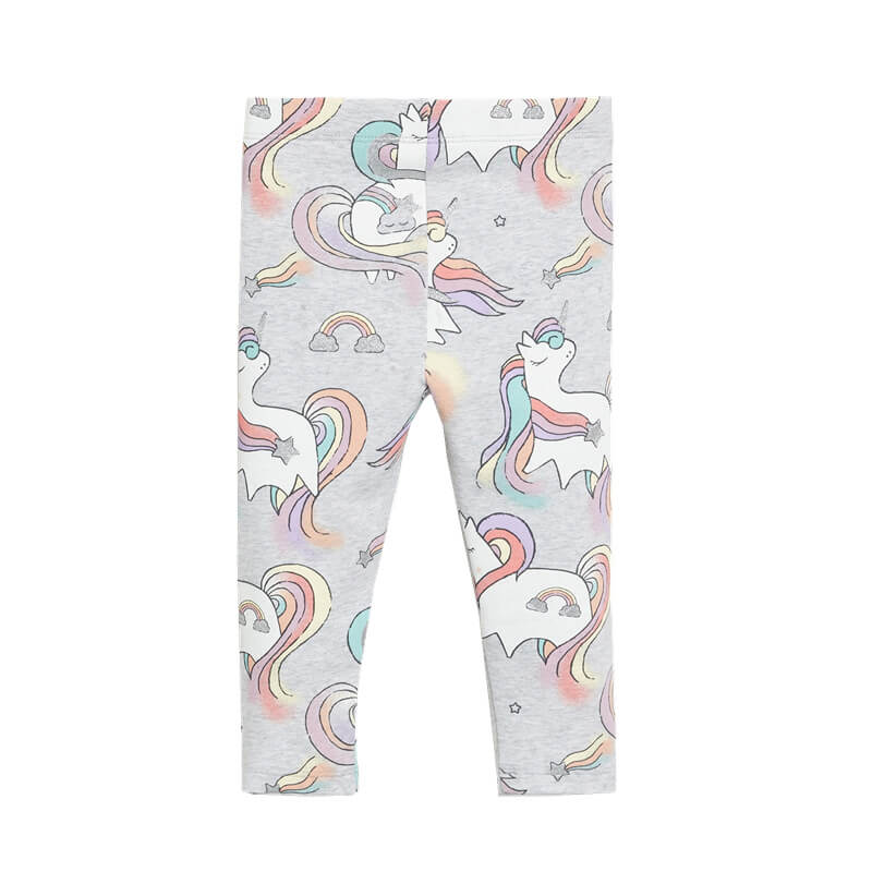 Buy Swetye Girl Unicorn Leggings Kid Rainbow Print Ankle Length Legging  Tights Trousers Slim Long Pants (Pink Unicorn, Large) at Amazon.in