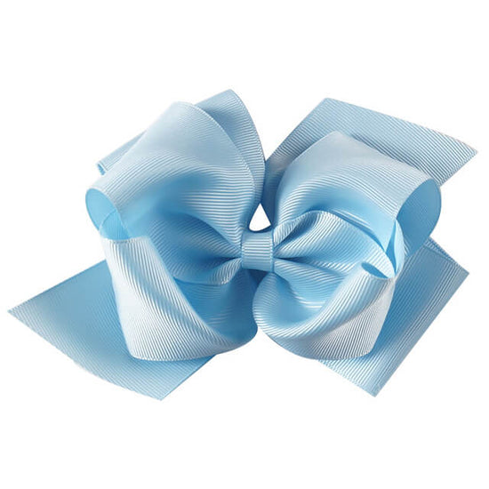 6'' Double Layers Solid Hair Bows | Dancing Girls Hair Clips ...