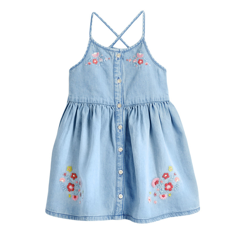 Baby Girl Light Blue Dress – TwinkyLuxyDress